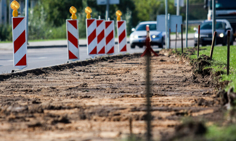 Pilaitės prospekte pradėta tiesti A juosta