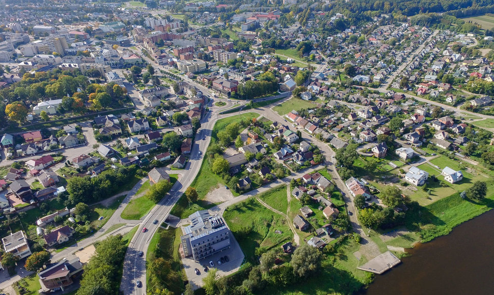 Alytaus miesto panorama