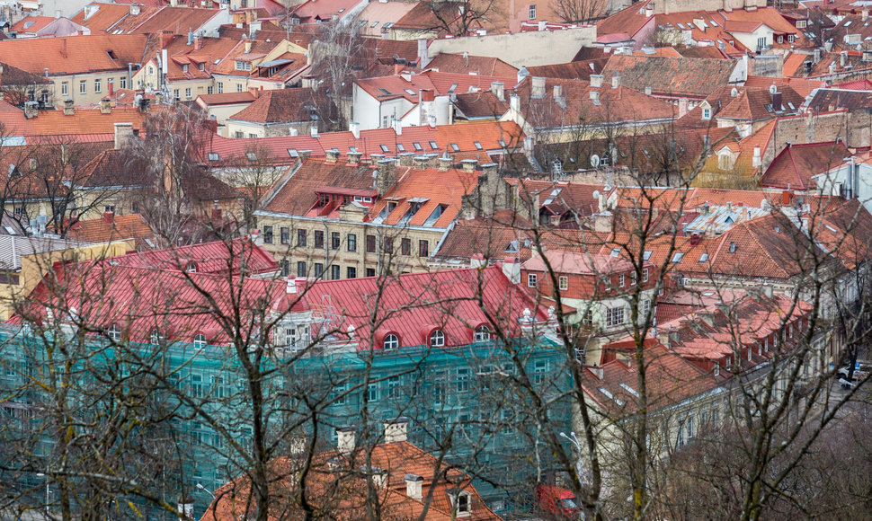 Žvilgsnis nuo Trijų kryžių kalno