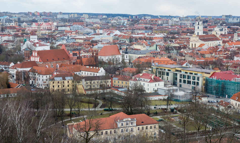 Žvilgsnis nuo Trijų kryžių kalno