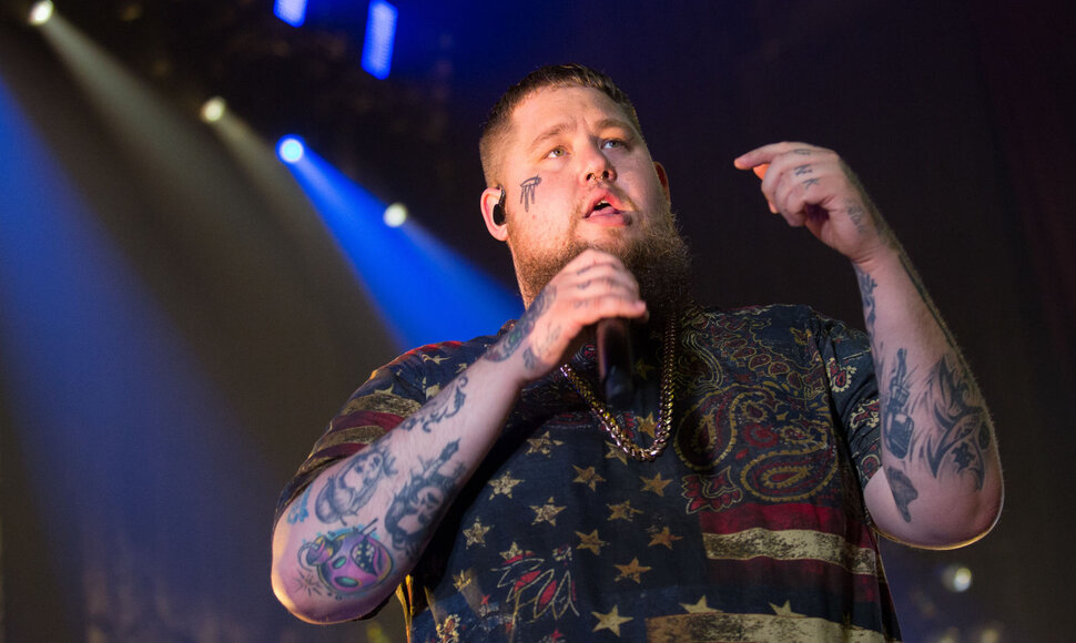 Rag'N'Bone Man koncerto akimirka