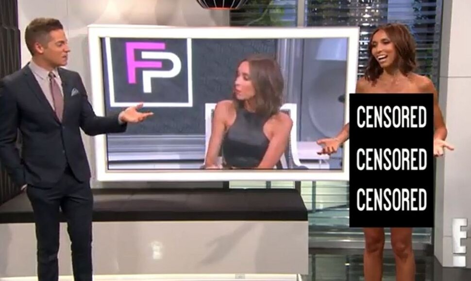 Laidos vedėja Giuliana Rancic