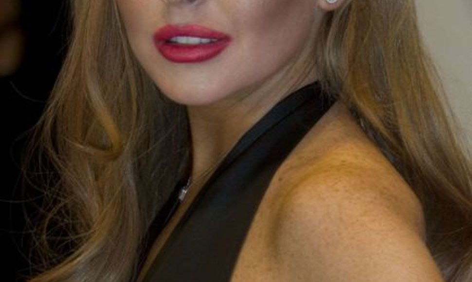 Aktorė Lindsay Lohan