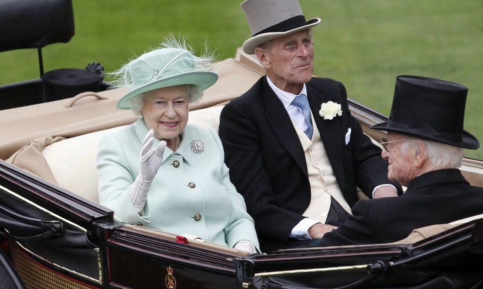 Karalienė Elizabeth II ir princas Philipas