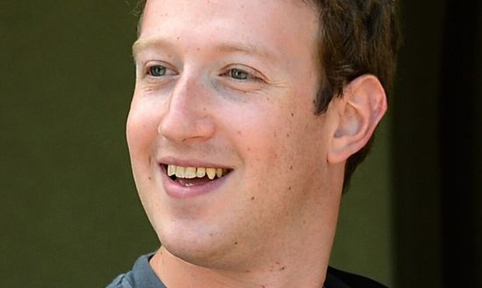 &bdquo;Facebook&ldquo; įkūrėjas ir vadovas Markas Zuckerbergas