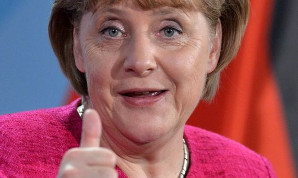 1 vieta – Vokietijos kanclerė Angela Merkel