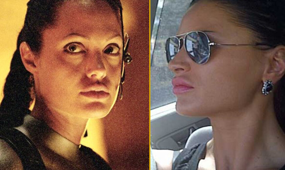 Angelina Jolie (kairėje) ir Luminita Perijoc