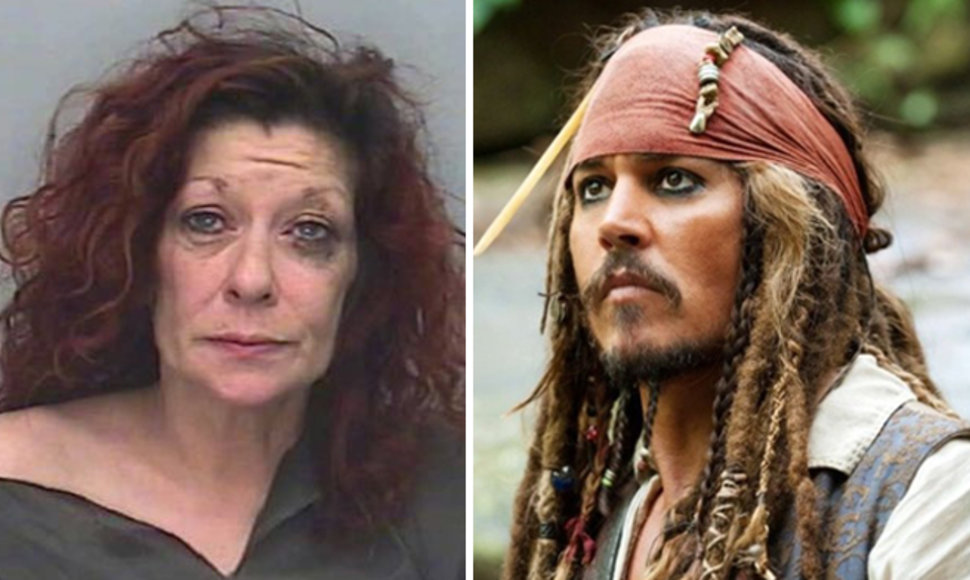 Alison Whelan įsijautė į garsiojo pirato Džeko Sperou, kurį kine vaidino Johnny Deppas, rolę.