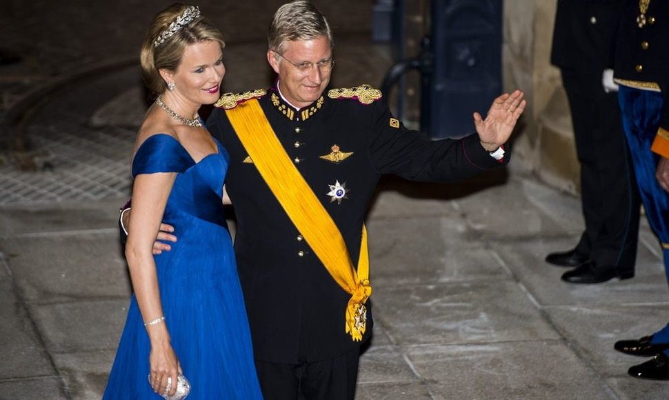 Belgijos princas Philippeas ir princesė Mathilde