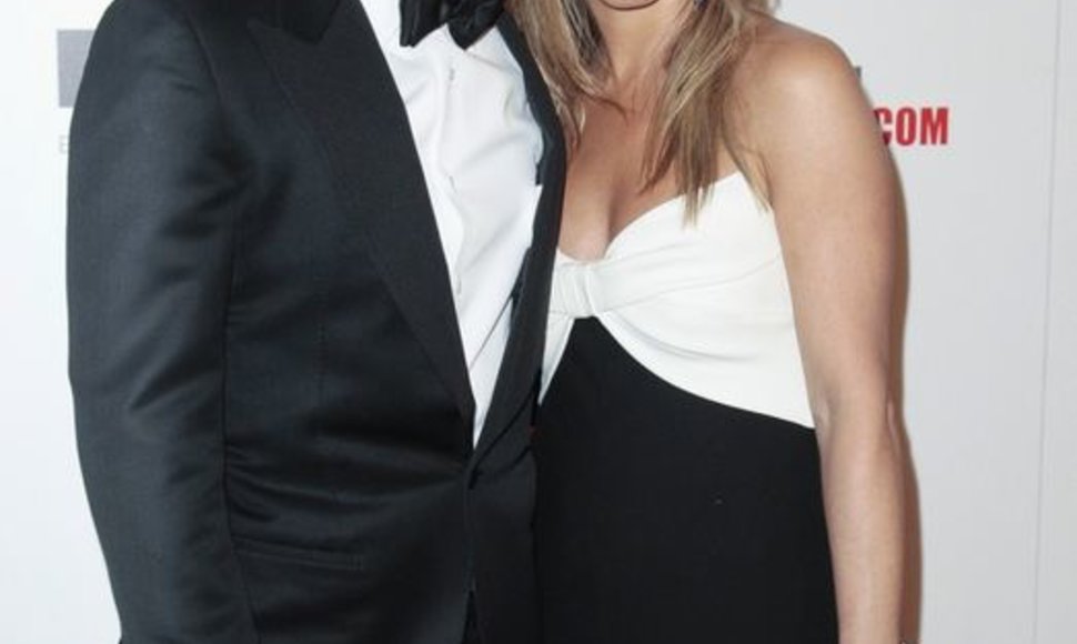Justinas Theroux ir Jennifer Aniston