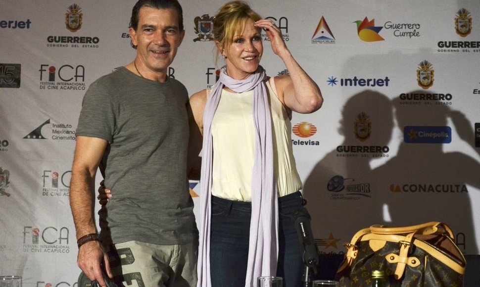 Antonio Banderasas ir Melanie Griffith