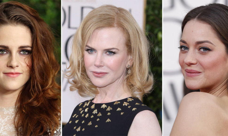 Iš kairės: Kristen Stewart, Nicole Kidman ir Marion Cotillard