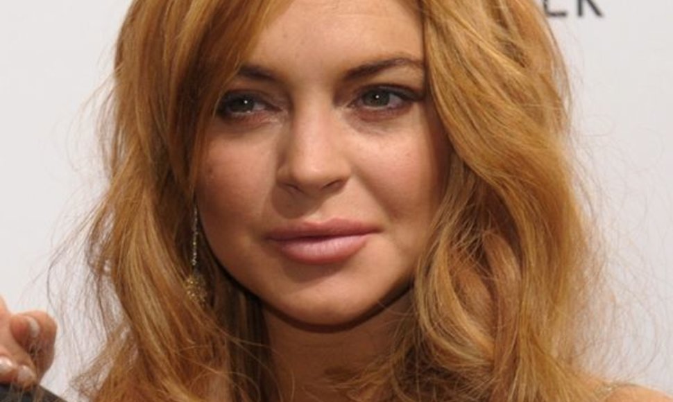 Aktorė Lindsay Lohan