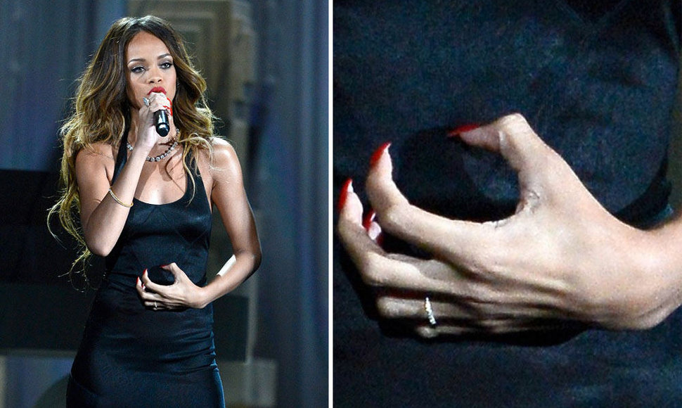 Rihanna ir jos žiedas