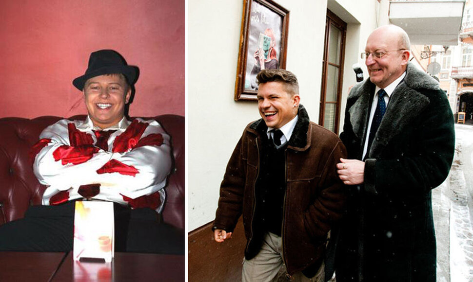 Airidas Karpavičius (kairėje) bei Deivis Norvilas ir Arūnas Valinskas (de&scaron;inėje)