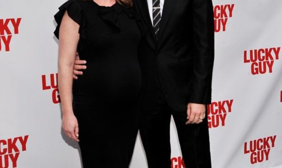 Colinas Hanksas su žmona Samantha Bryant