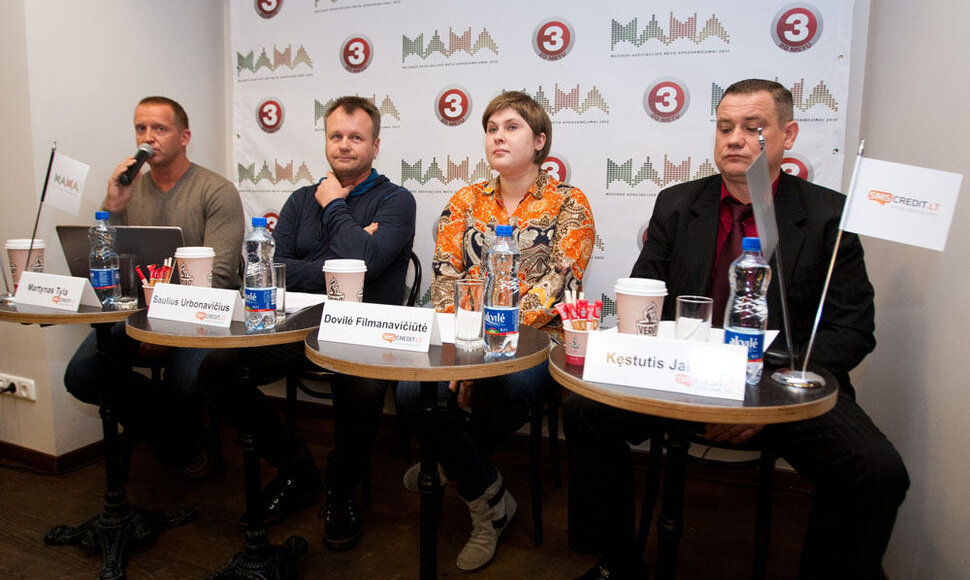 M.A.M.A spaudos konferencija