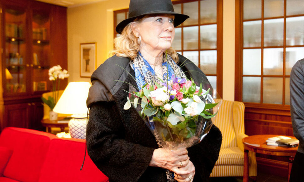 Ingmaro Bergmano mūza Liv Ullmann atvyko į Vilnių