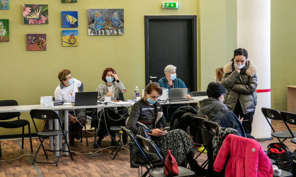 Pabėgėlių registracijos ir paskirtymo centras Kauno kultūros centre