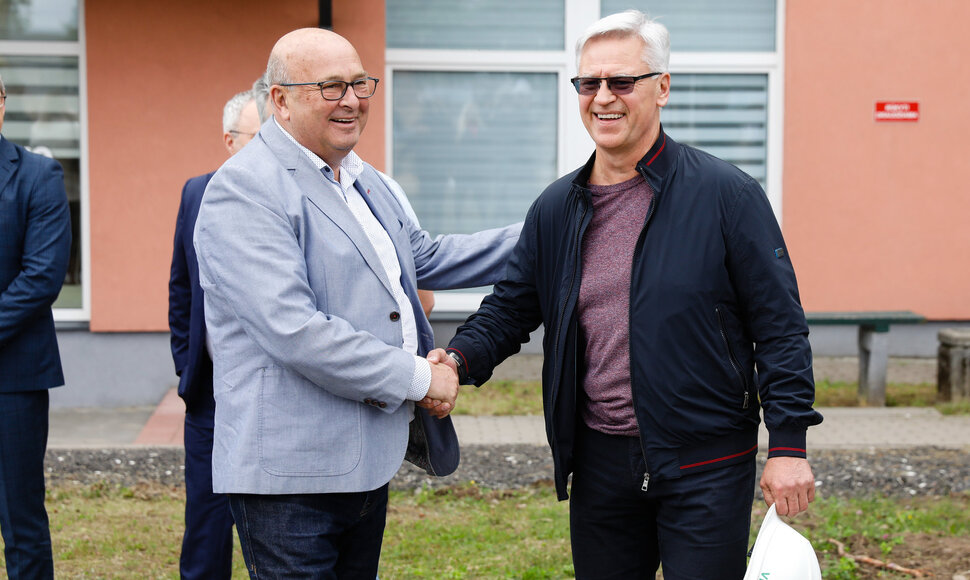 Visvaldas Matijošaitis ir Vigimantas Abramavičius