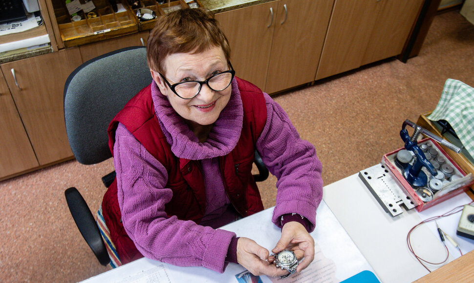 Laikrodininkė Irena Aldakauskienė