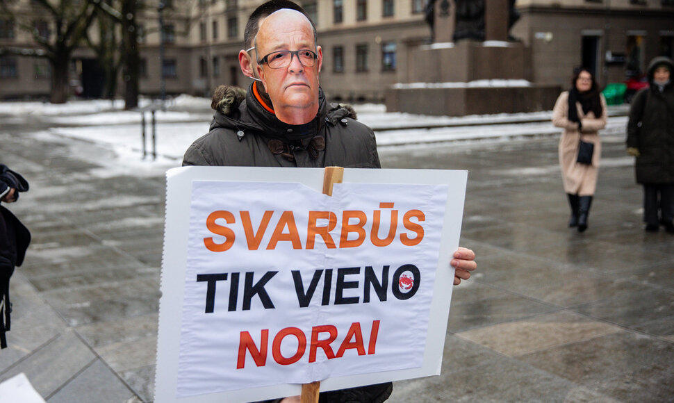 Protesto eitynės &bdquo;Visveidis Kaunas&ldquo;