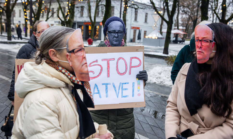 Protesto eitynės &bdquo;Visveidis Kaunas&ldquo;