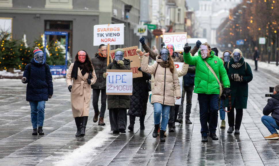 Protesto eitynės &bdquo;Visveidis Kaunas&ldquo;