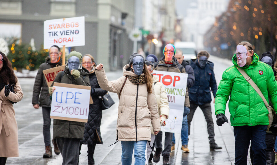 Protesto eitynės &bdquo;Visveidis Kaunas&ldquo;