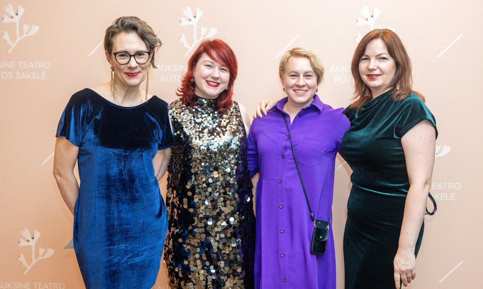 &bdquo;Auksinė teatro rūtos &scaron;akelė&ldquo; įteikta penkiems teatro profesionalams.