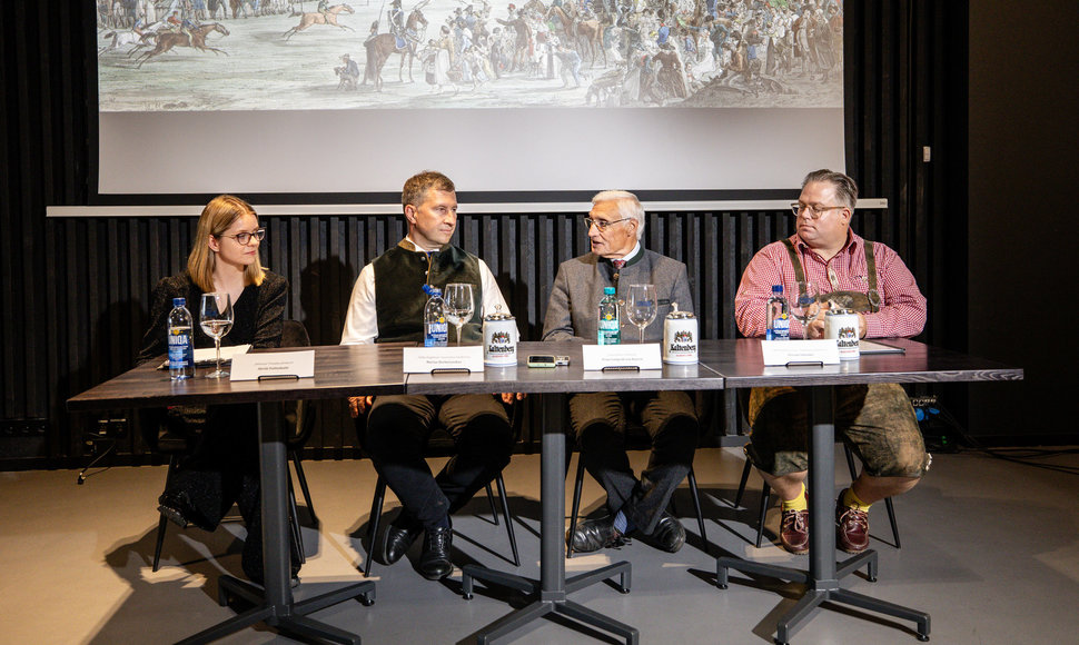 „Volfas Engelman“ ir „König Ludwig International“ spaudos konferencija