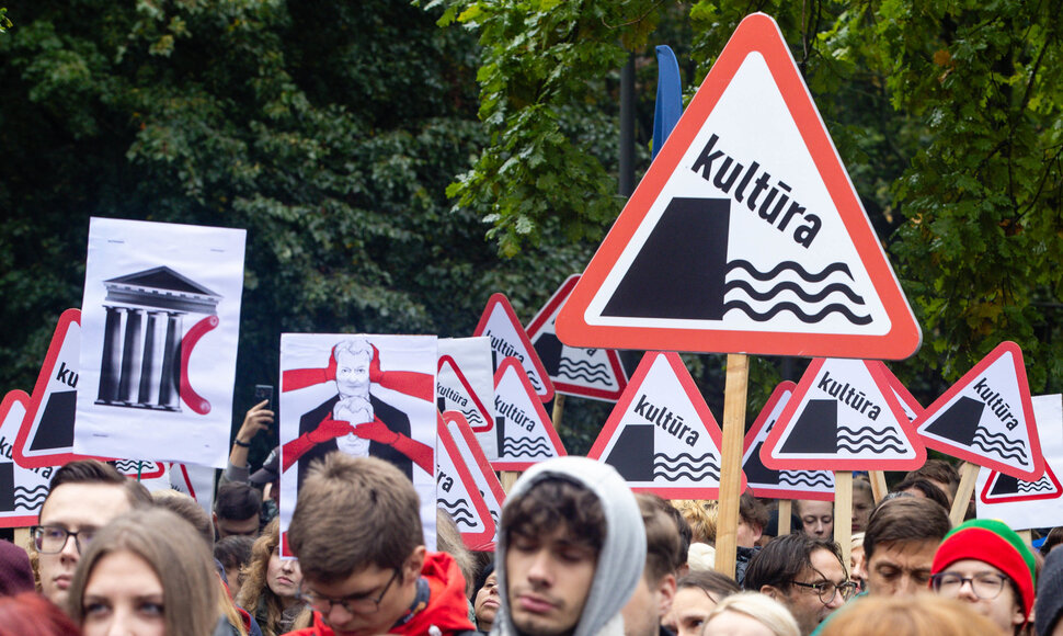 Kauno kultūros bendruomenės įspėjamasis streikas