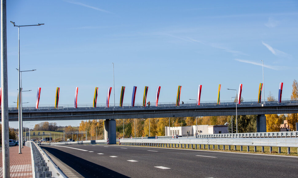 Via Baltica atidarymas Lietuvos&ndash;Lenkijos pasienyje