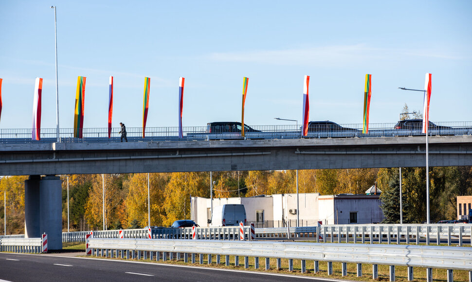 Via Baltica atidarymas Lietuvos&ndash;Lenkijos pasienyje