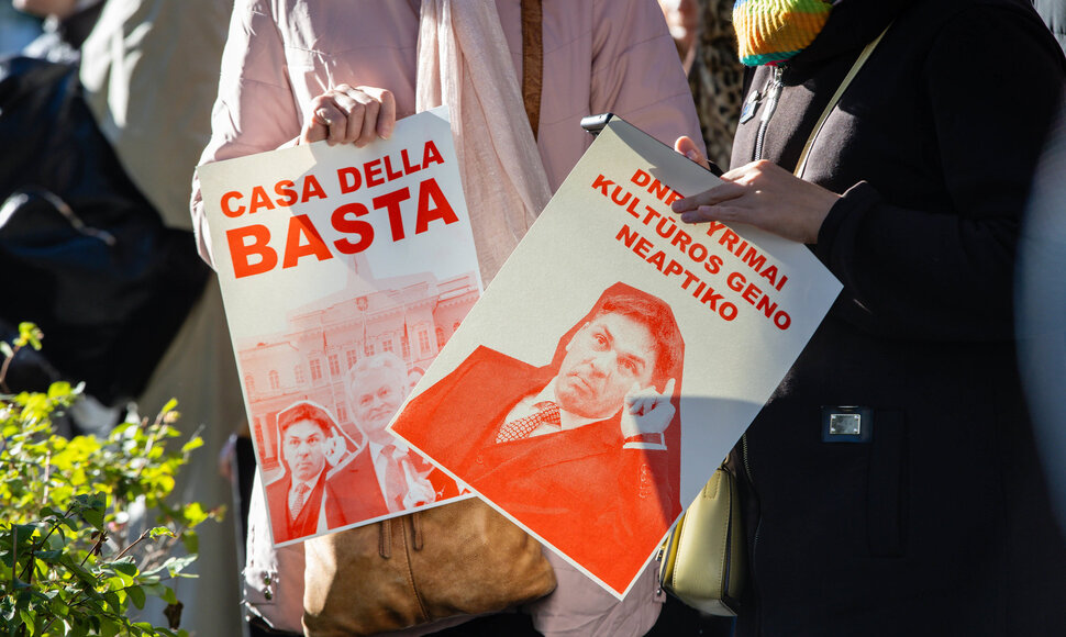 Kauno kultūros bendruomenės protestas prie&scaron; kandidatą į kultūros ministrus