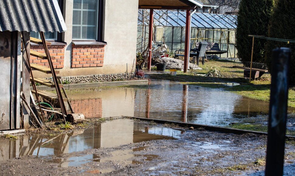 Potvynio pasekmės Radikiuose
