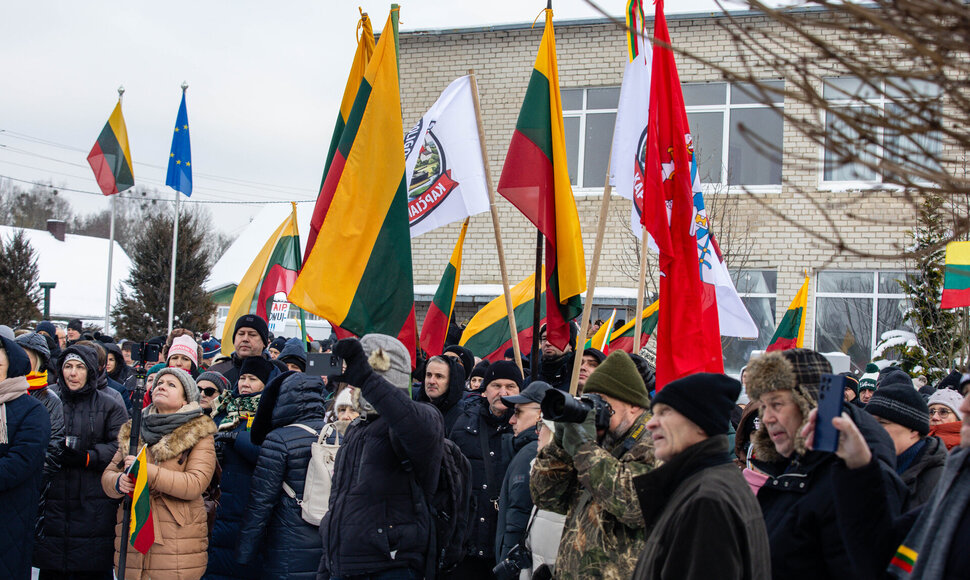 Akcijos „Kapčiamiestis gyvenimui - ne poligonui!" tęsinys Kapčiamiesčio aikštėje
