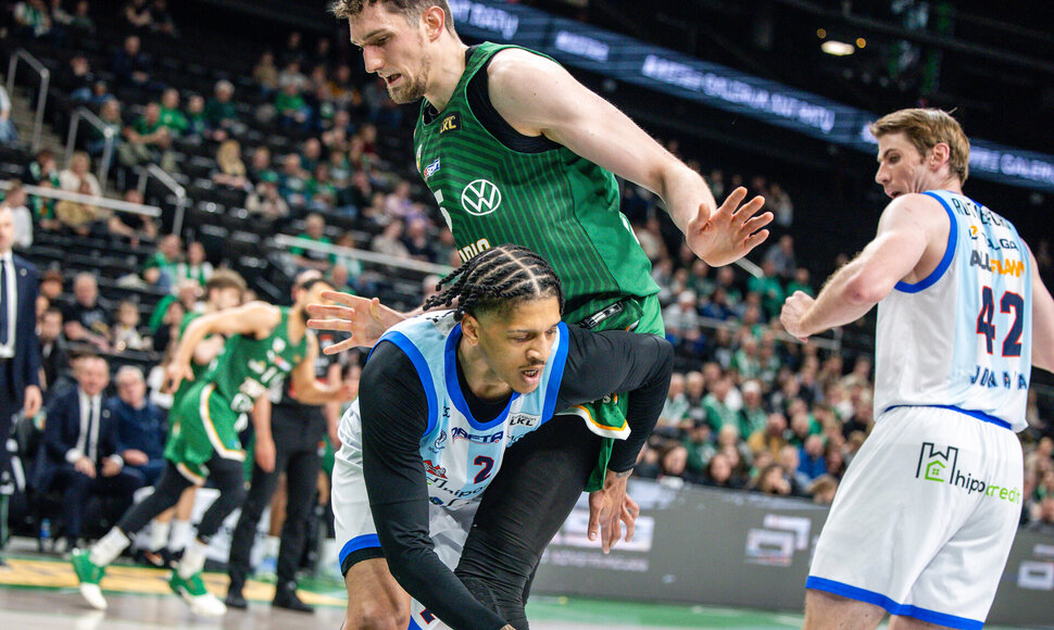 LKL ketvirtfinalis: &bdquo;Žalgiris&ldquo; &ndash; &bdquo;Jonava&ldquo; 