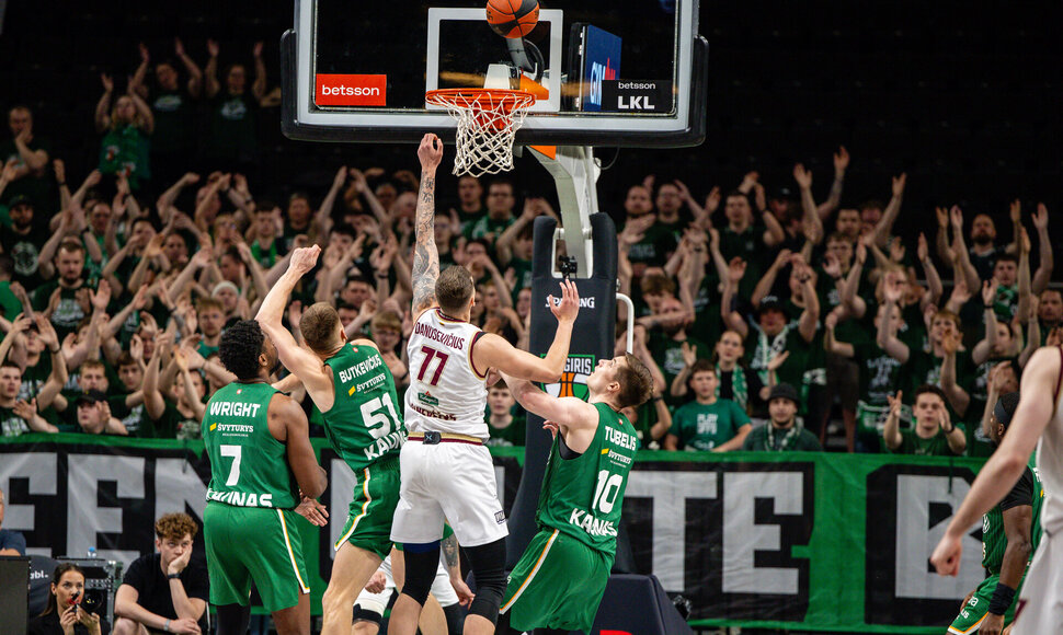 Pirmosios LKL pusfinalio rungtynės: &bdquo;Žalgiris&ldquo; &ndash; &bdquo;Liet