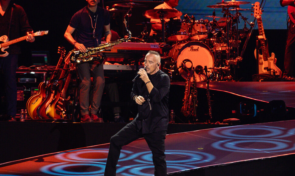 Eros Ramazzotti koncertas Kauno &bdquo;Žalgirio&ldquo; arenoje