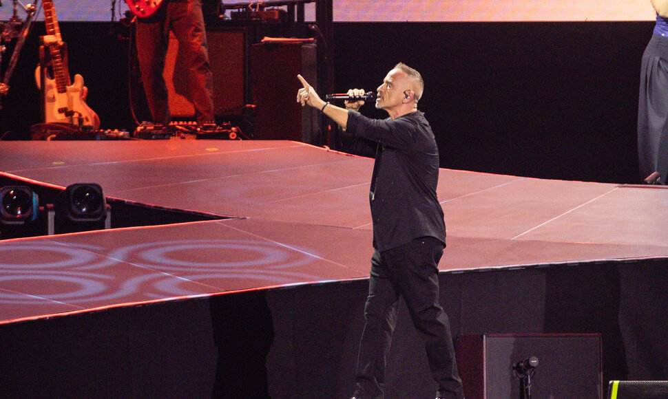 Eros Ramazzotti koncertas Kauno &bdquo;Žalgirio&ldquo; arenoje