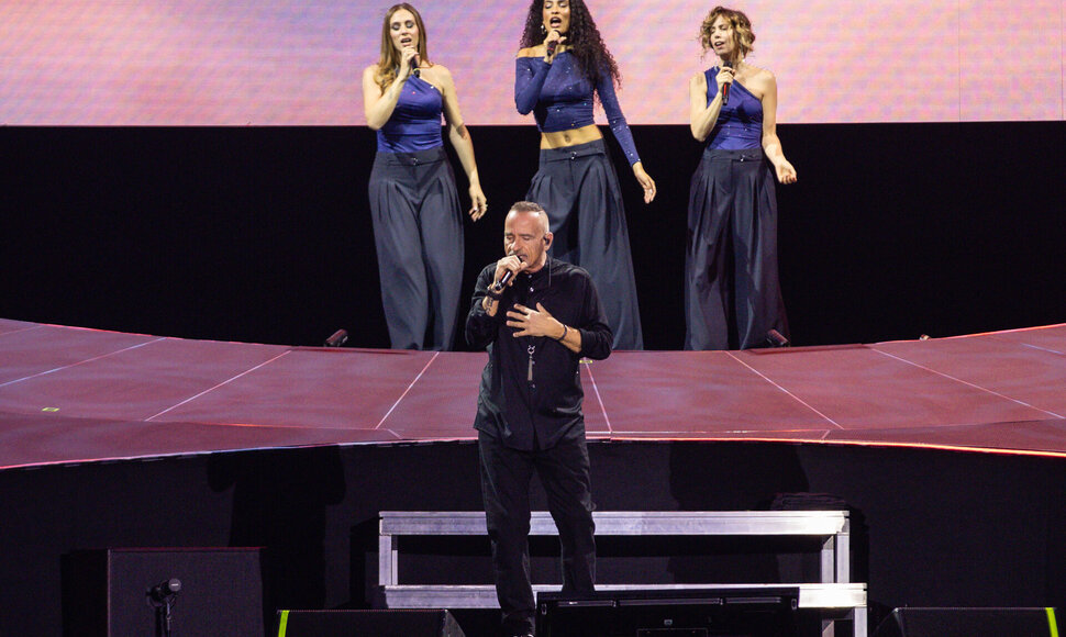 Eros Ramazzotti koncertas Kauno &bdquo;Žalgirio&ldquo; arenoje