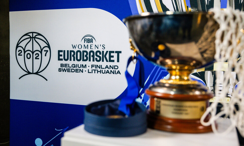 2027 Europos moterų krep&scaron;inio pirmenybių finalinio etapo  Lietuvoje pristatymas