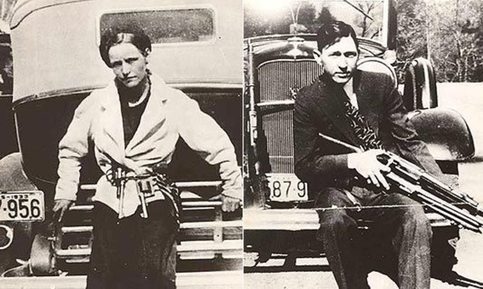 Nusikaltėlių porelė Bonnie ir Clyde‘as