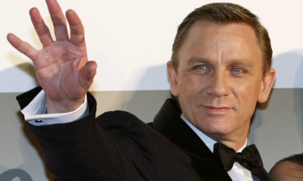 Danielis Craigas Džeimso Bondo vaidmenyje 