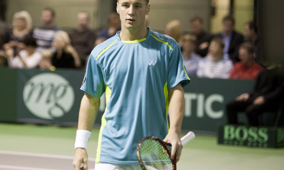 Tenisininkas Ričardas Berankis