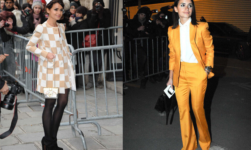 Miroslava Duma – nauja gatvės stiliaus ikona. Rusų mados leidyboje dirbanti moteris nevengia stiliaus eksperimentų.