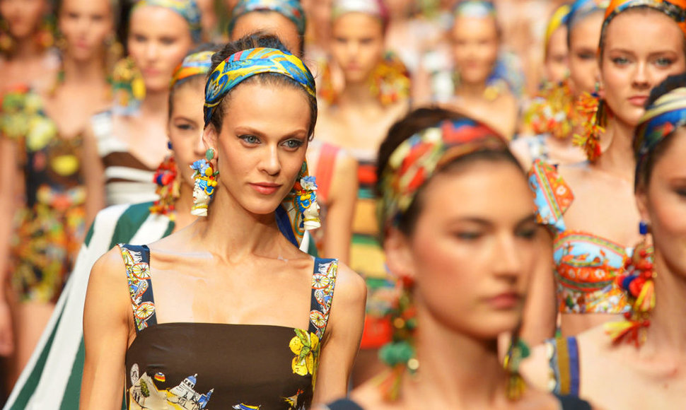 Dolce & Gabbana 2013 m. pavasario / vasaros kolekcija.