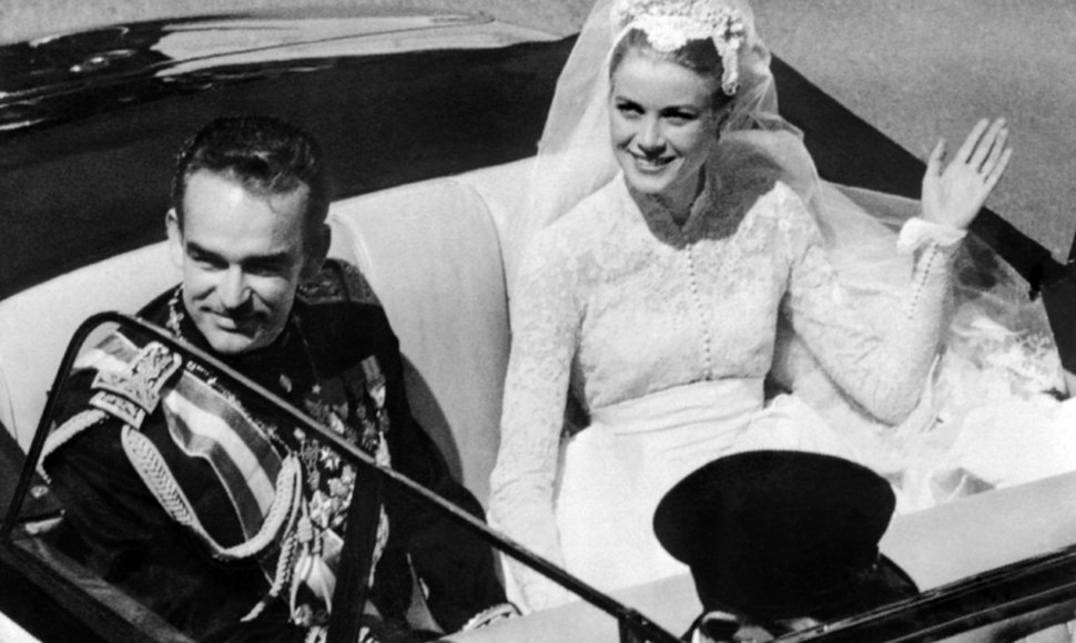 Monako princo Rainiero III ir Grace Kelly vestuvės