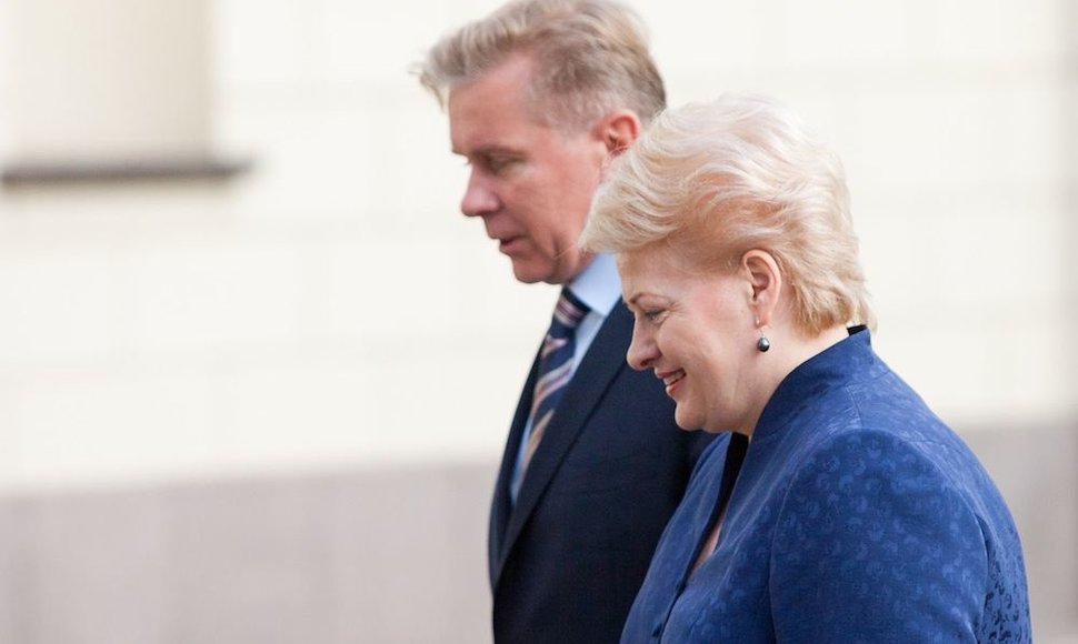 Audronius Ažubalis, Dalia Grybauskaitė